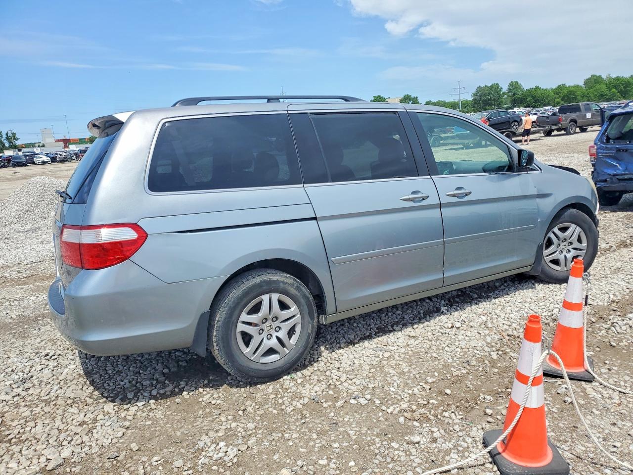 2006 Honda Odyssey Exl Silver vin: 5FNRL38646B124470