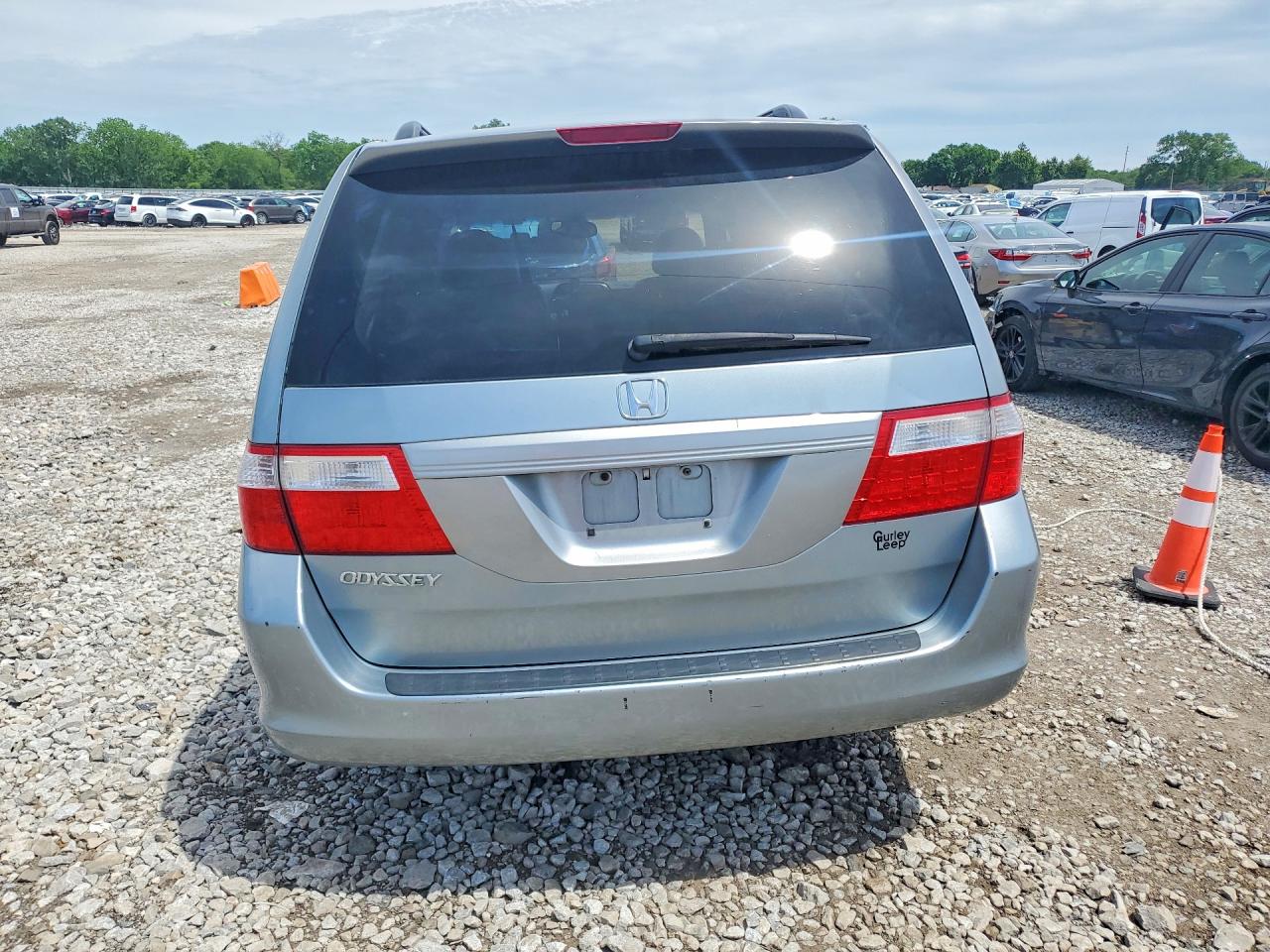 2006 Honda Odyssey Exl Silver vin: 5FNRL38646B124470