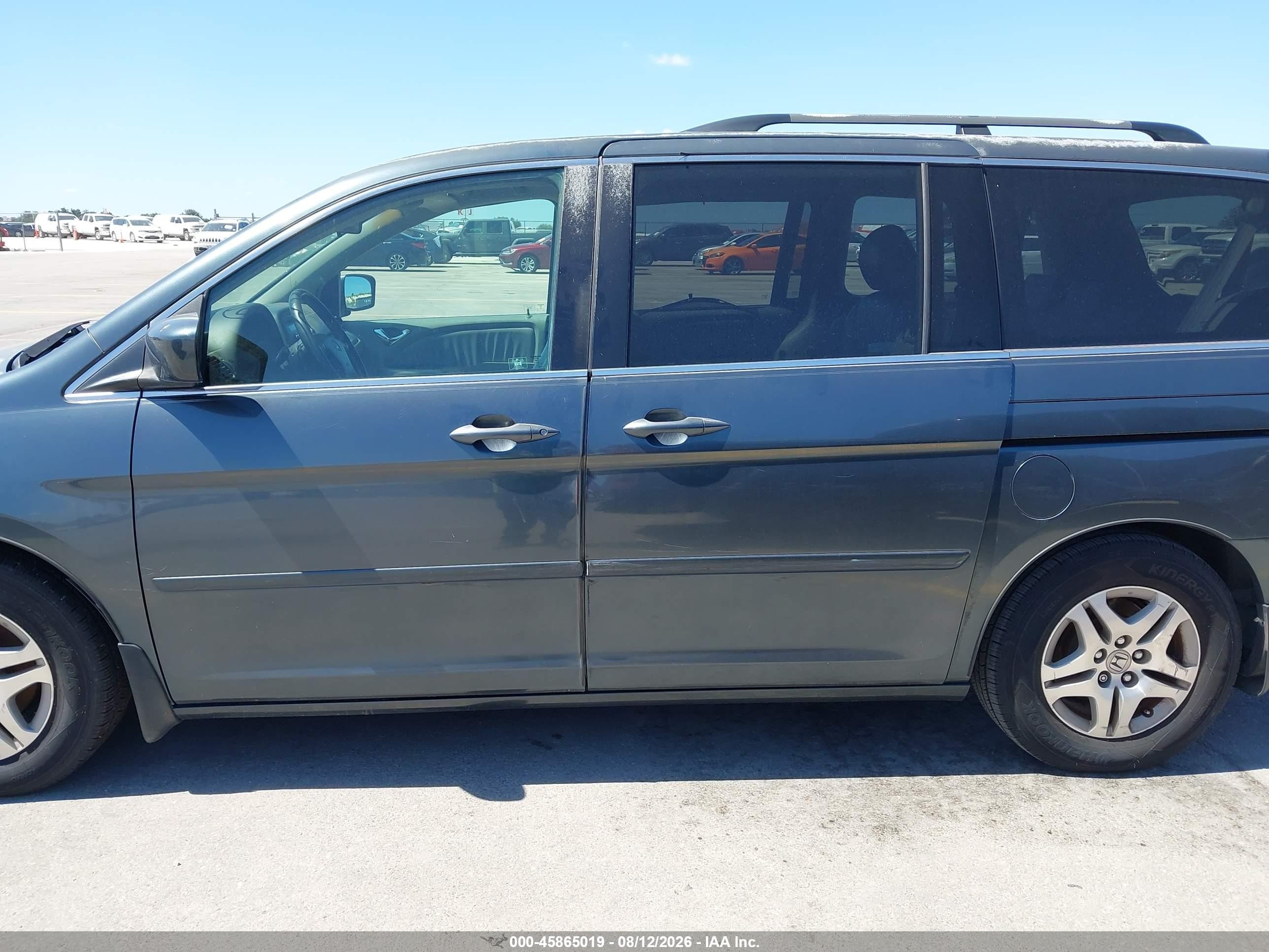 2006 Honda Odyssey Ex-l Gray vin: 5FNRL38646B406091