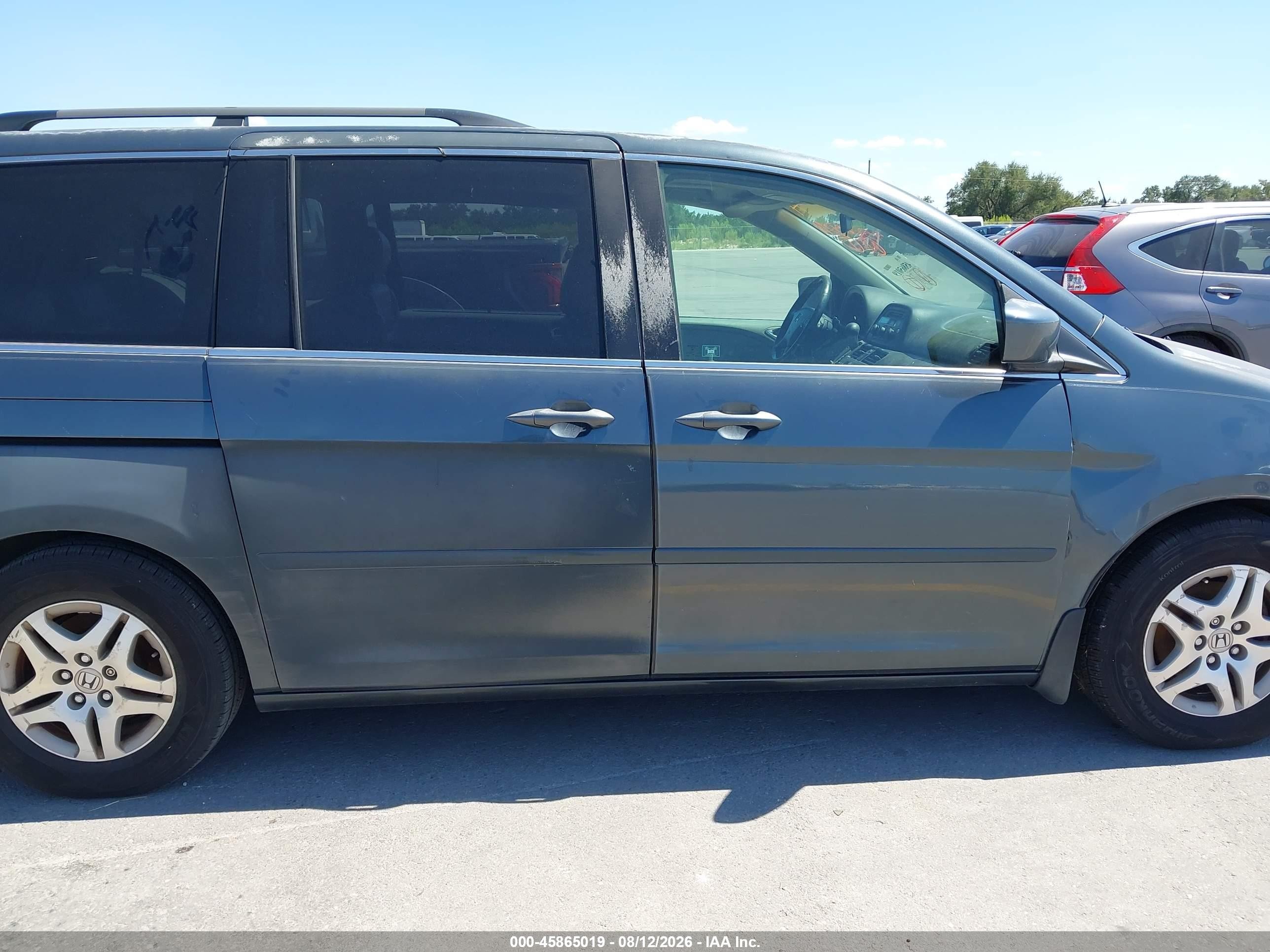 2006 Honda Odyssey Ex-l Gray vin: 5FNRL38646B406091