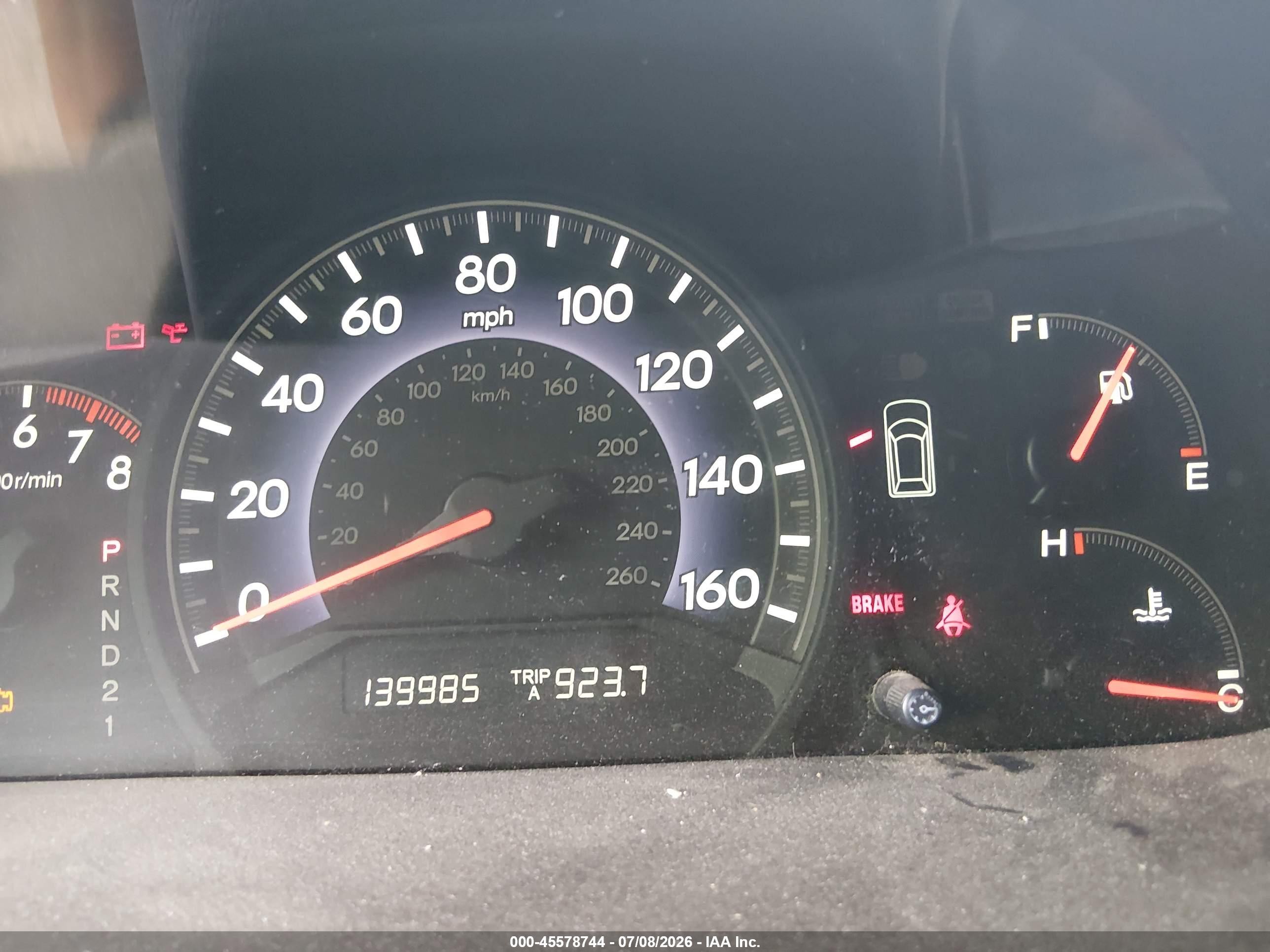 2006 Honda Odyssey Ex-l Red vin: 5FNRL38646B410089