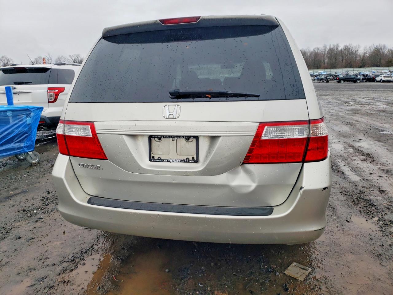 2006 Honda Odyssey Exl Gray vin: 5FNRL38646B445070