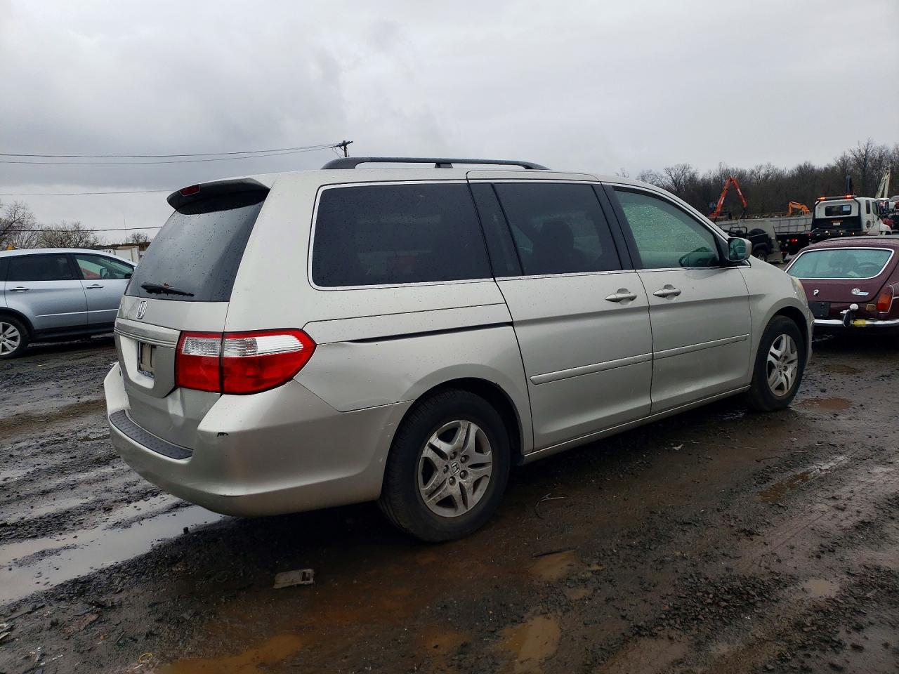 2006 Honda Odyssey Exl Gray vin: 5FNRL38646B445070