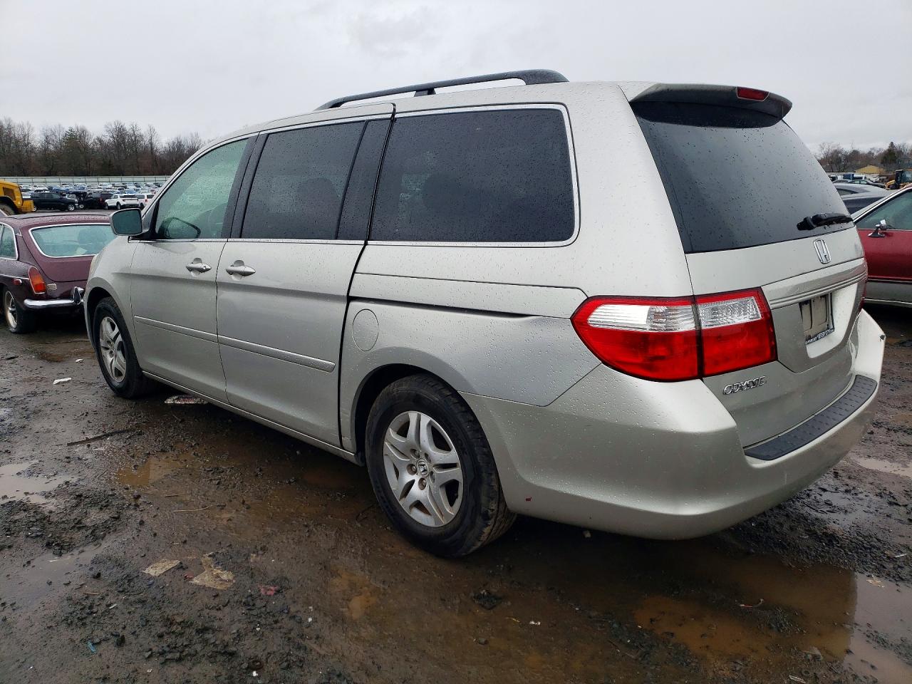 2006 Honda Odyssey Exl Gray vin: 5FNRL38646B445070