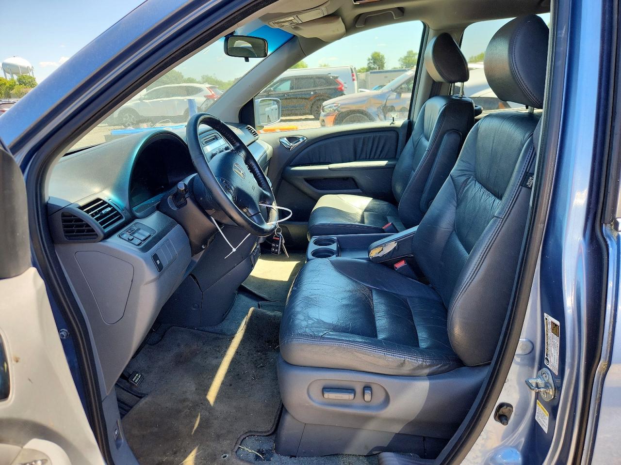 2007 Hond Odyssey Blue vin: 5FNRL38647B052817