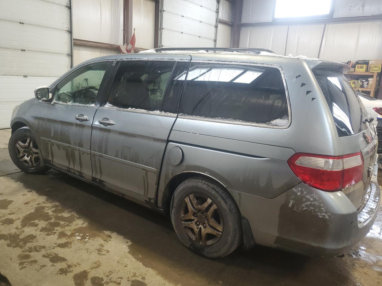 2007 Honda Odyssey Exl Серый vin: 5FNRL38647B069309
