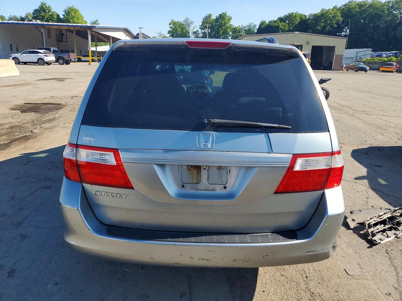 2007 Honda Odyssey Exl Silver vin: 5FNRL38647B111560