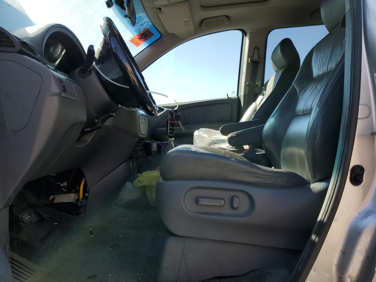 2007 Honda Odyssey Exl Silver vin: 5FNRL38647B404522