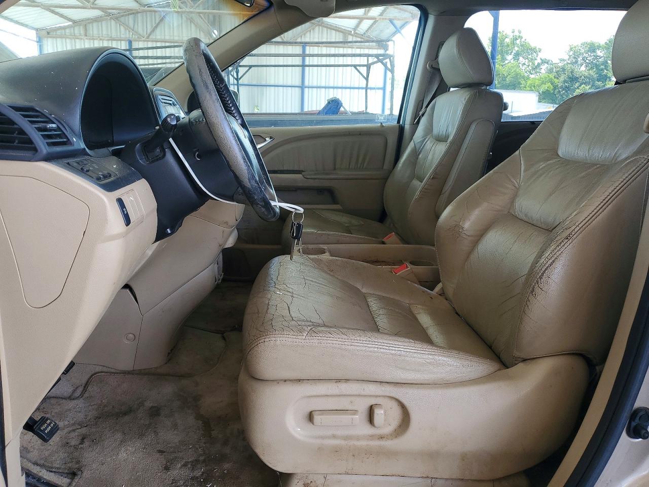 2007 Honda Odyssey Exl Beige vin: 5FNRL38647B406867