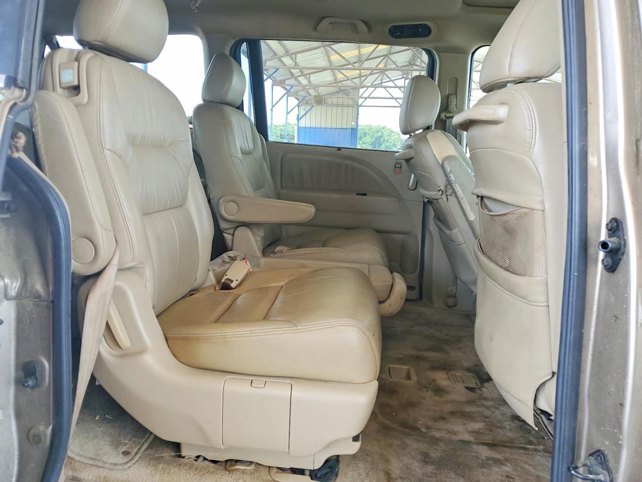 2007 Honda Odyssey Exl Beige vin: 5FNRL38647B406867