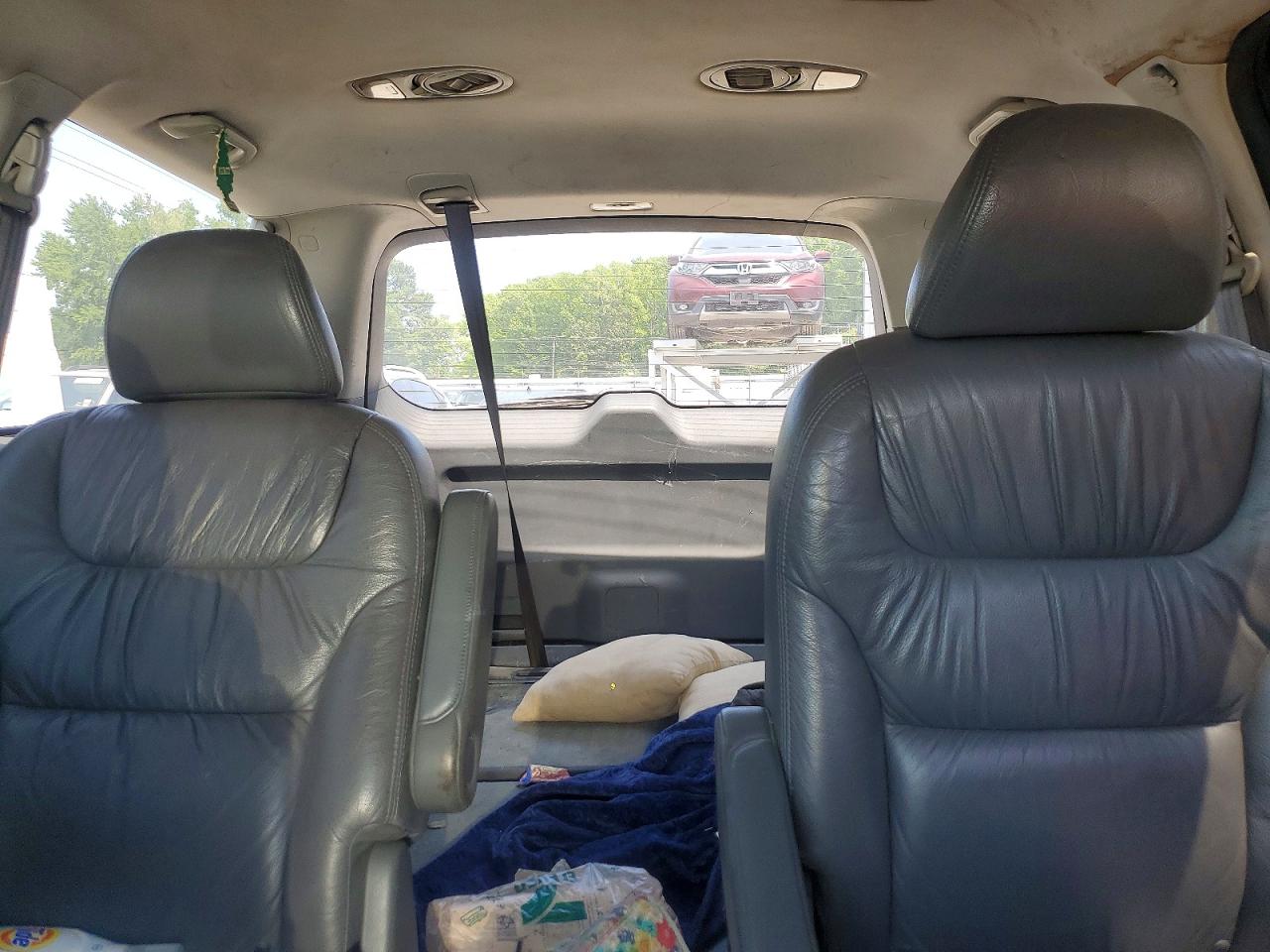 2007 Honda Odyssey Exl Silver vin: 5FNRL38647B414354