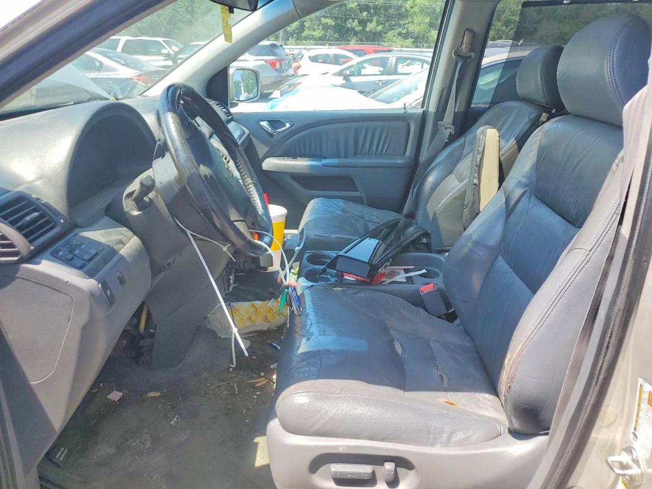 2007 Honda Odyssey Exl Silver vin: 5FNRL38647B414354