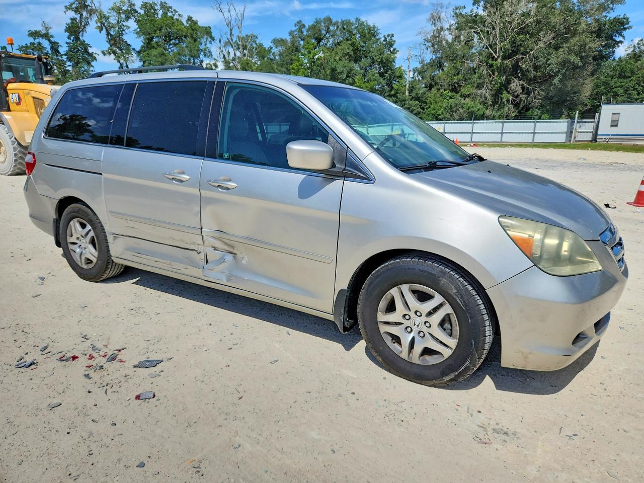 2007 Honda Odyssey Exl Beige vin: 5FNRL38647B434359