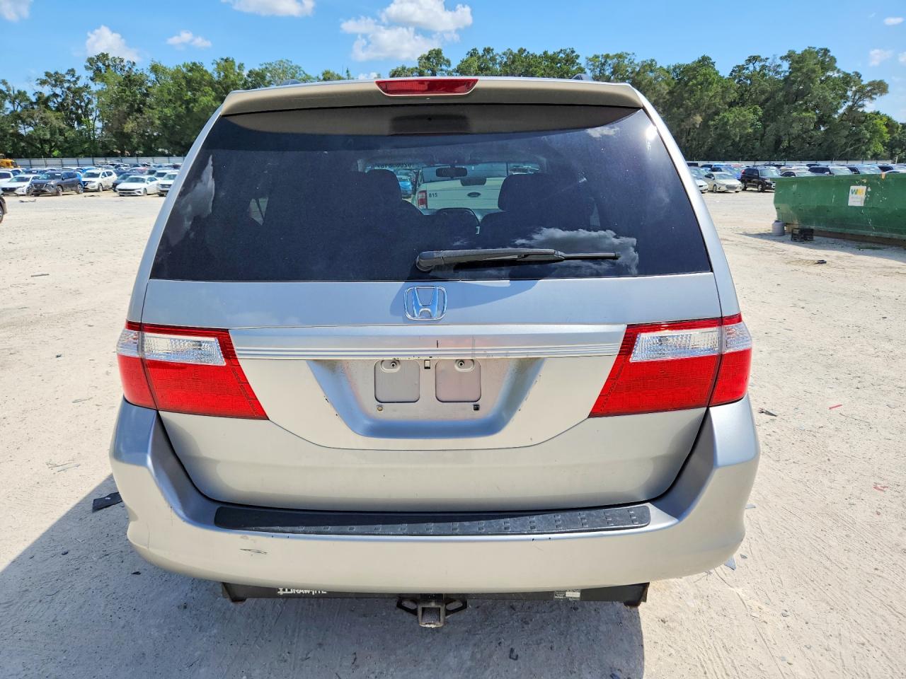 2007 Honda Odyssey Exl Beige vin: 5FNRL38647B434359