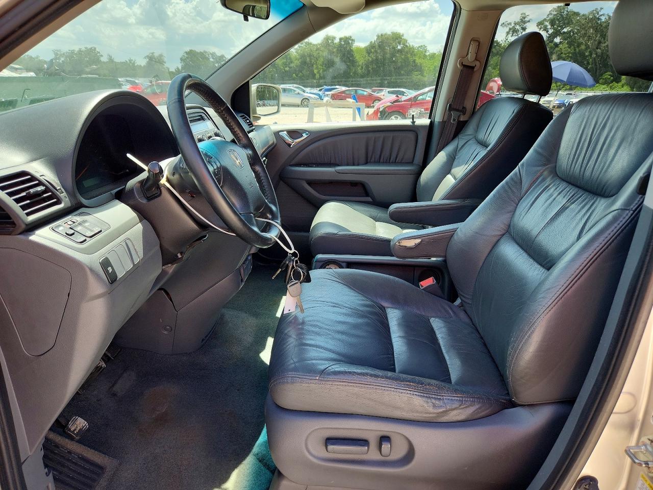 2007 Honda Odyssey Exl Beige vin: 5FNRL38647B434359