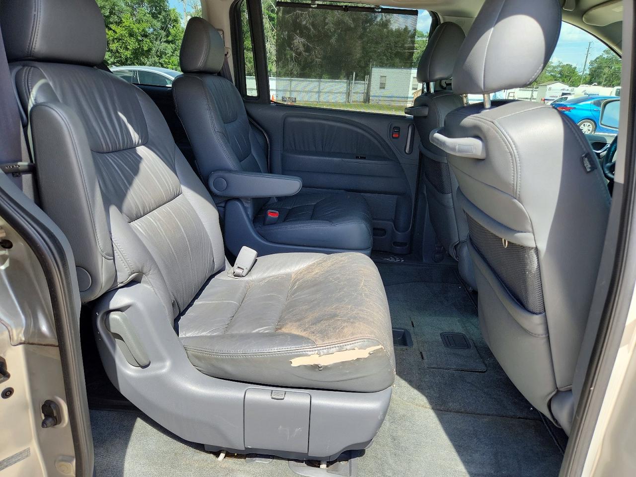 2007 Honda Odyssey Exl Beige vin: 5FNRL38647B434359