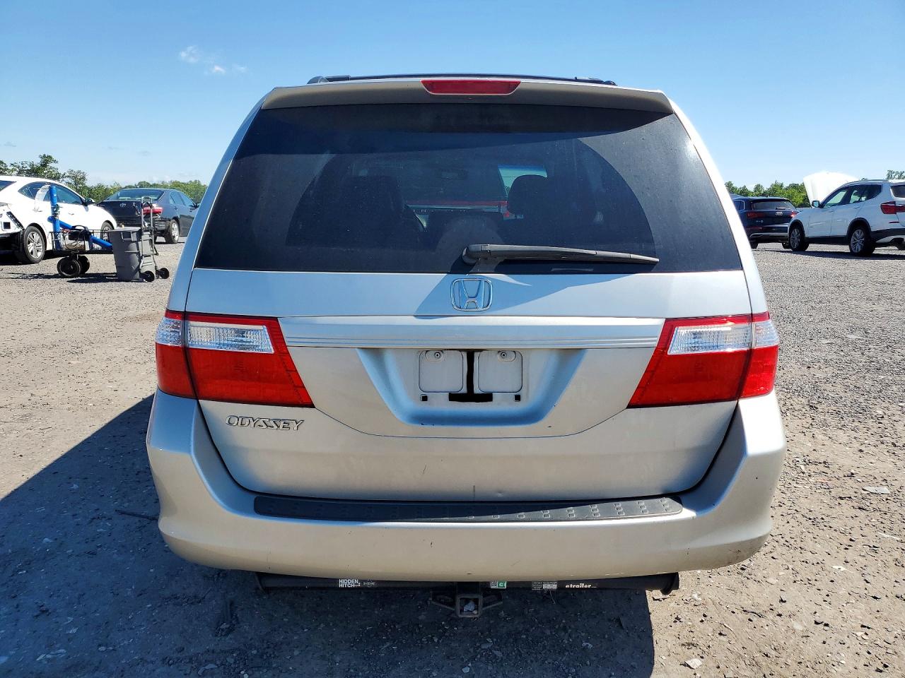 2007 Honda Odyssey Exl Silver vin: 5FNRL38647B442929