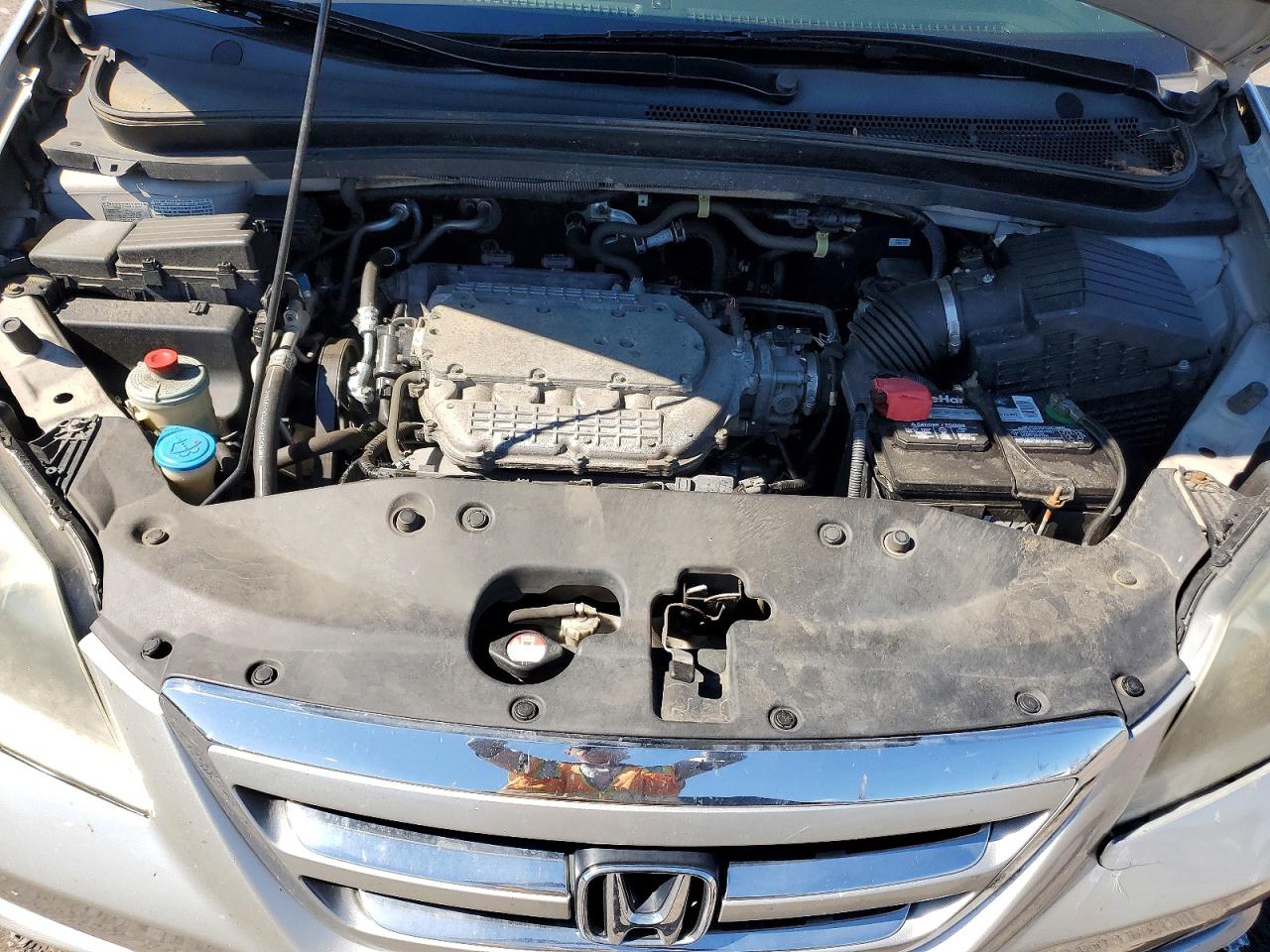 2007 Honda Odyssey Exl Silver vin: 5FNRL38647B442929
