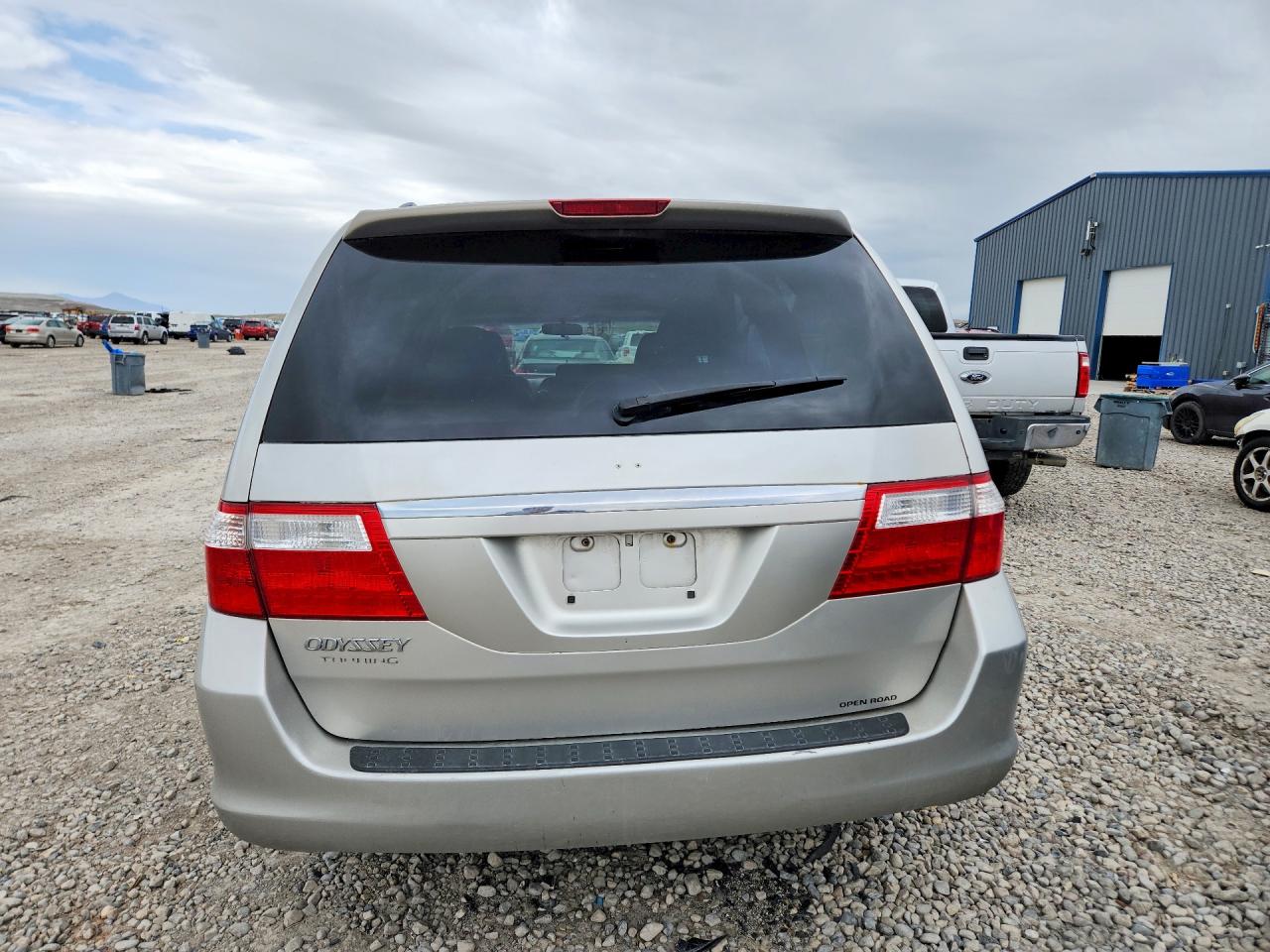 2007 Honda Odyssey Exl Silver vin: 5FNRL38647B452022