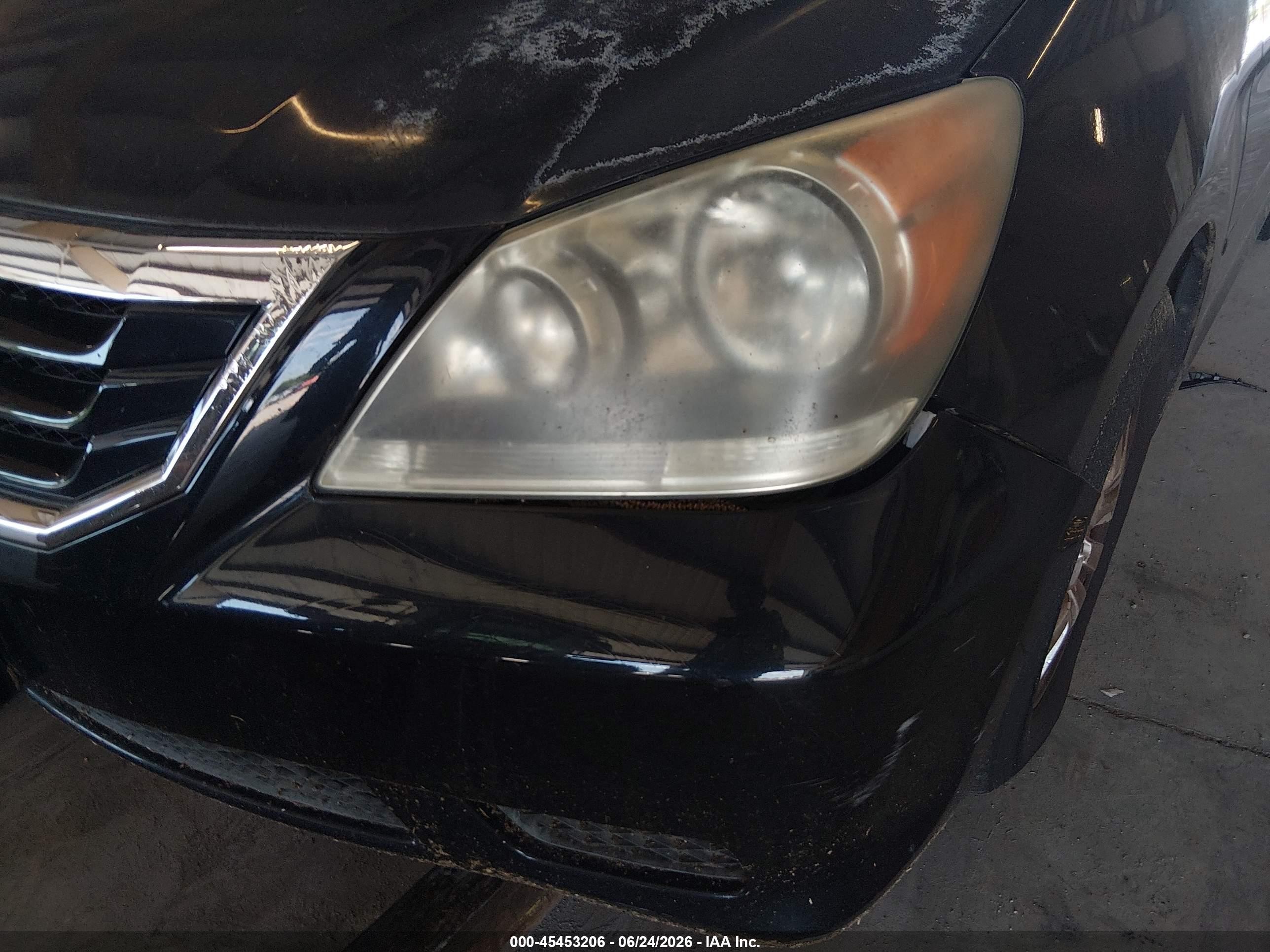 2008 Honda Odyssey Ex-l Black vin: 5FNRL38648B116517