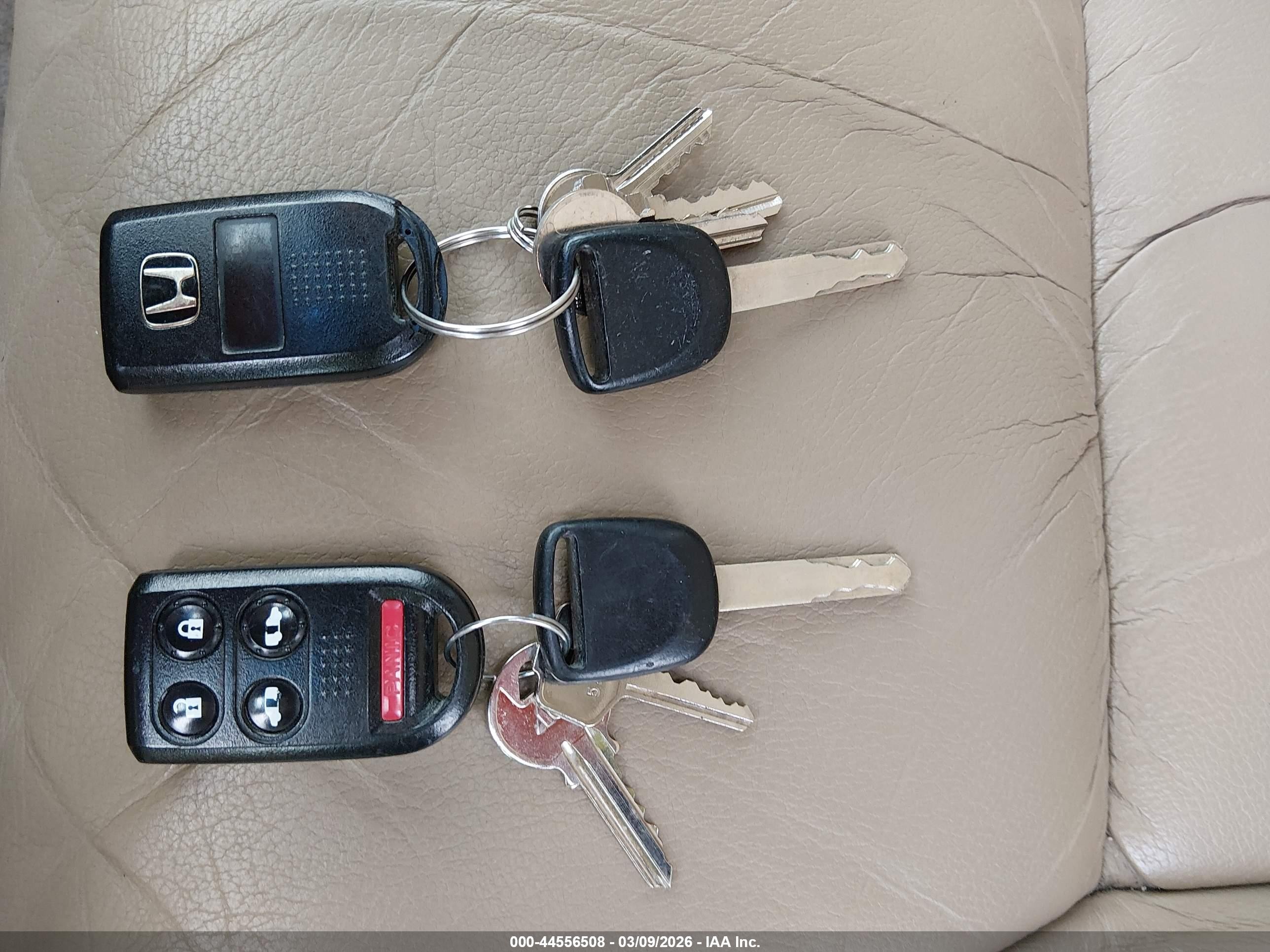 2008 Honda Odyssey Ex-l Gold vin: 5FNRL38648B407695