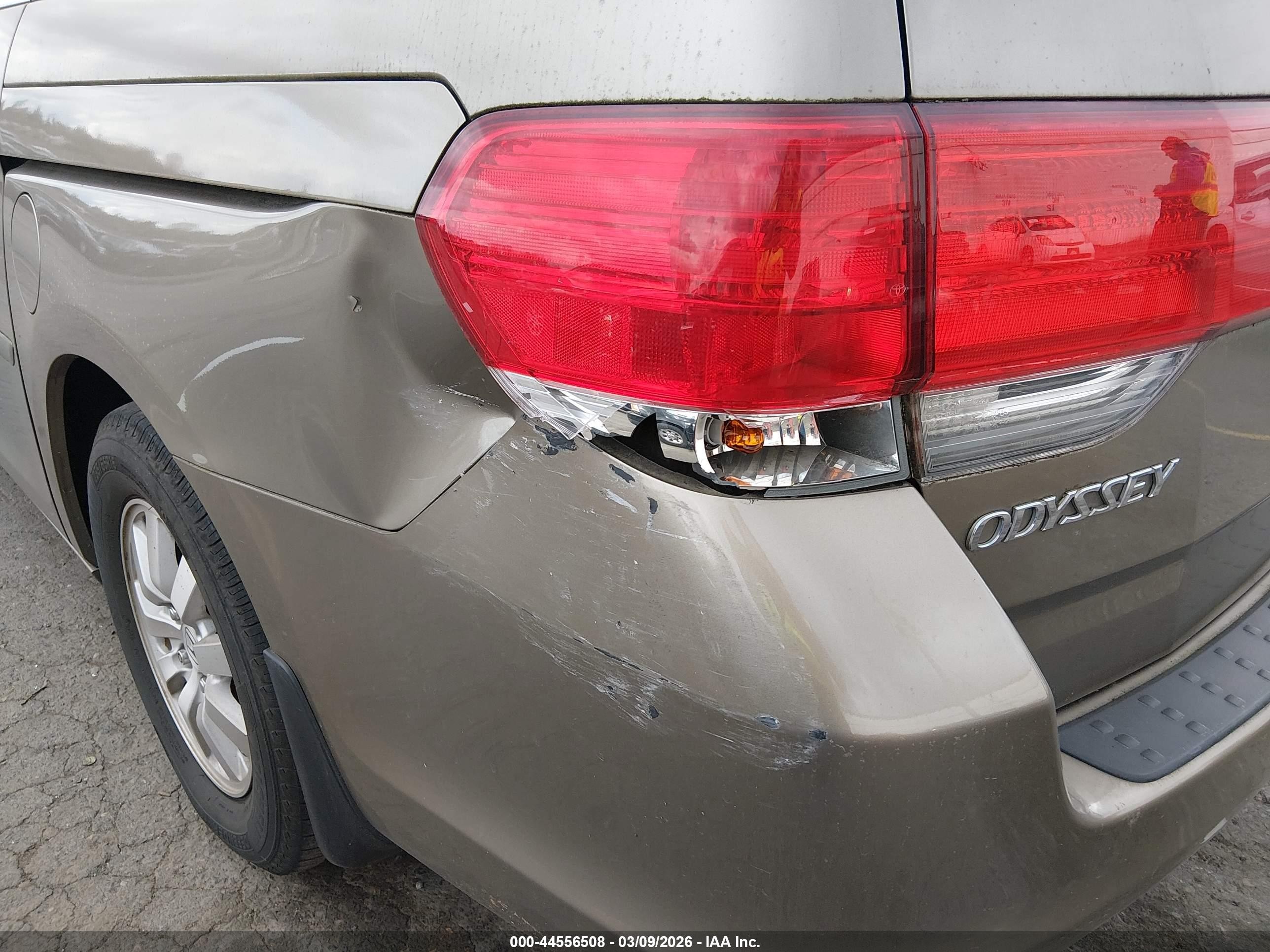 2008 Honda Odyssey Ex-l Gold vin: 5FNRL38648B407695