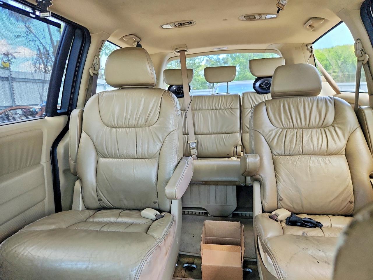 2008 Honda Odyssey Exl White vin: 5FNRL38648B418308