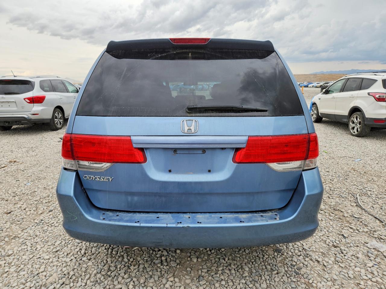2009 Honda Odyssey Exl Blue vin: 5FNRL38649B004091