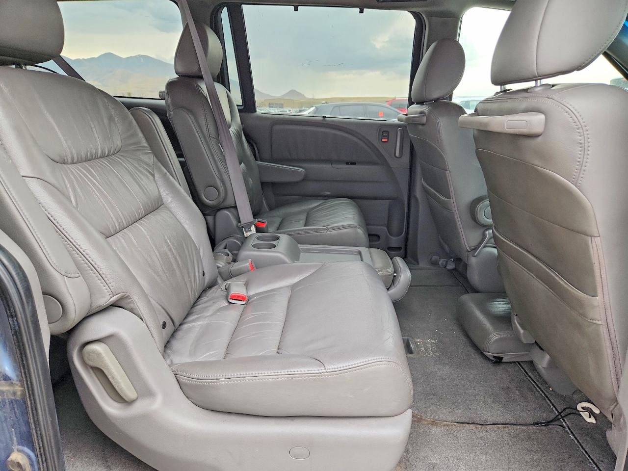 2009 Honda Odyssey Exl Blue vin: 5FNRL38649B004091