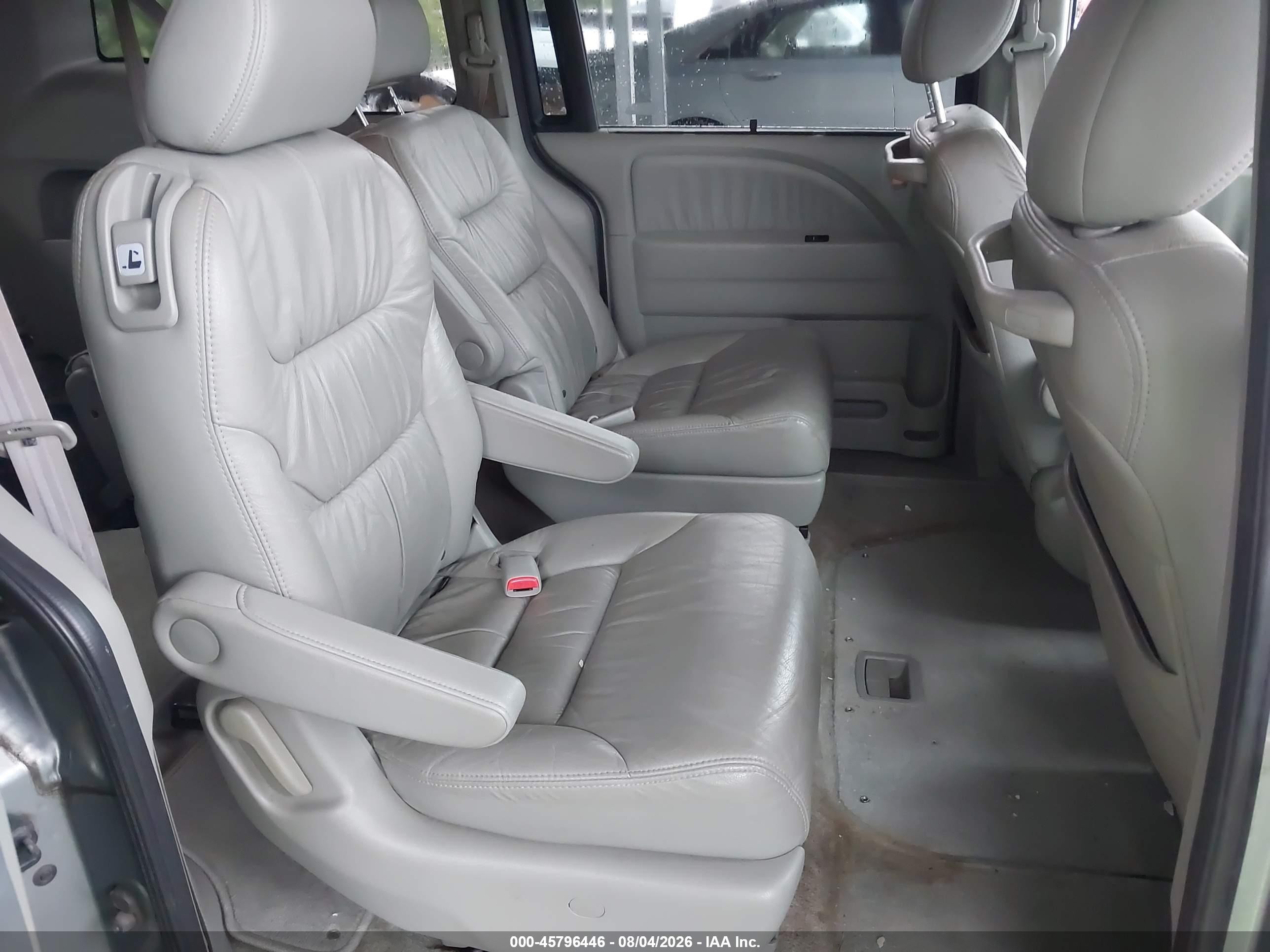 2009 Honda Odyssey Ex-l Gray vin: 5FNRL38649B014684