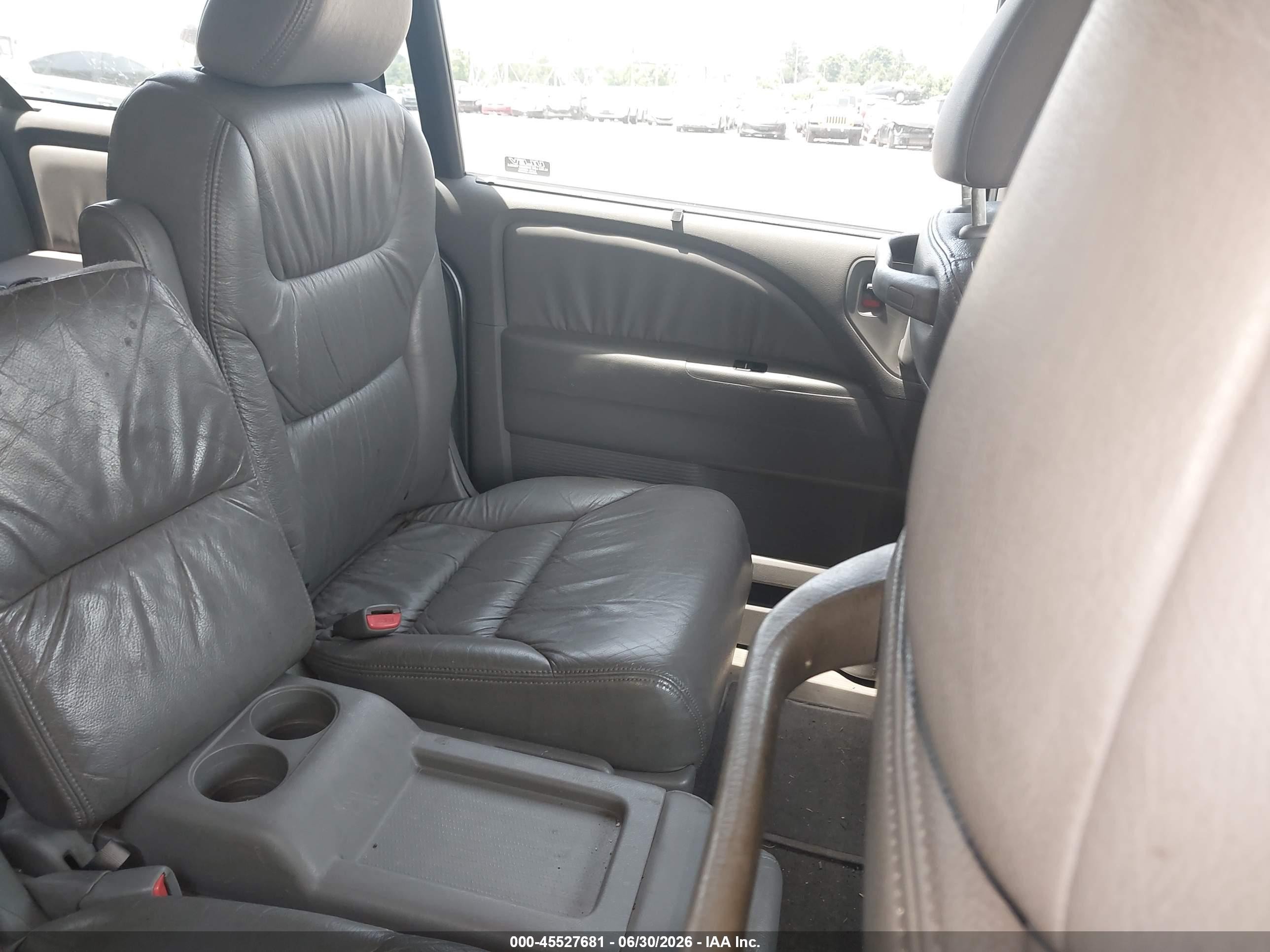 2009 Honda Odyssey Ex-l Light Blue vin: 5FNRL38649B057759