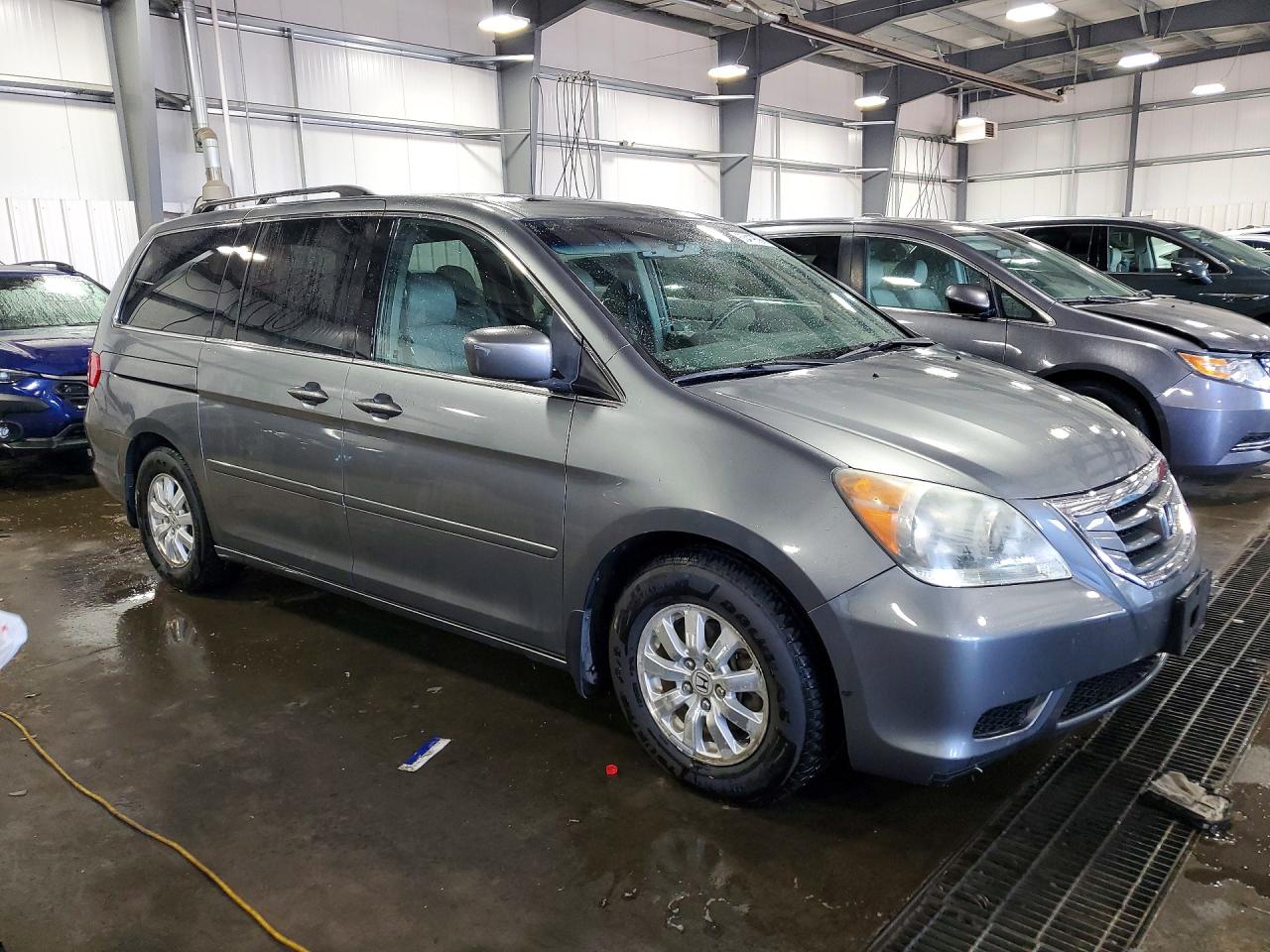 2009 Honda Odyssey Exl Gray vin: 5FNRL38649B400926