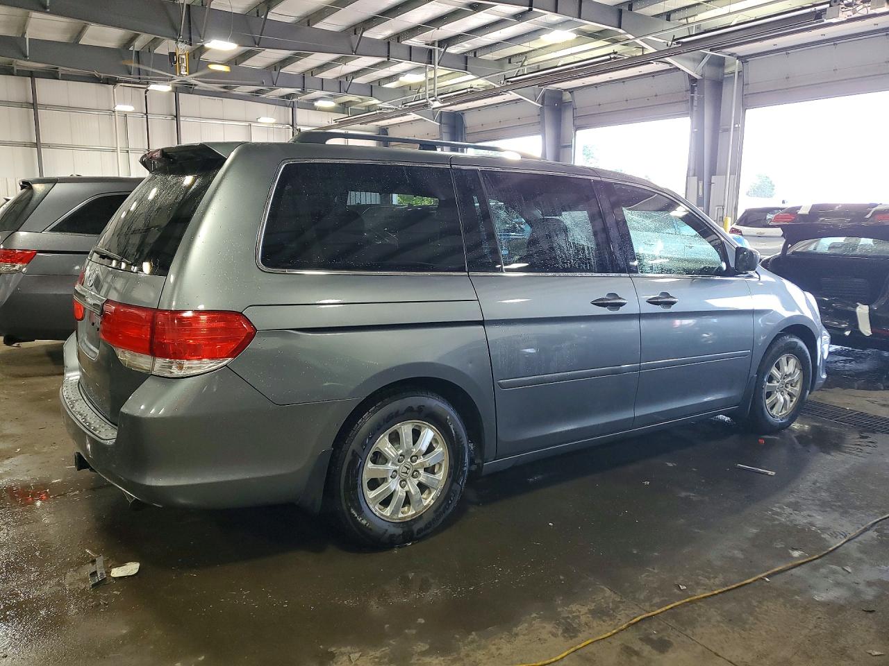 2009 Honda Odyssey Exl Gray vin: 5FNRL38649B400926