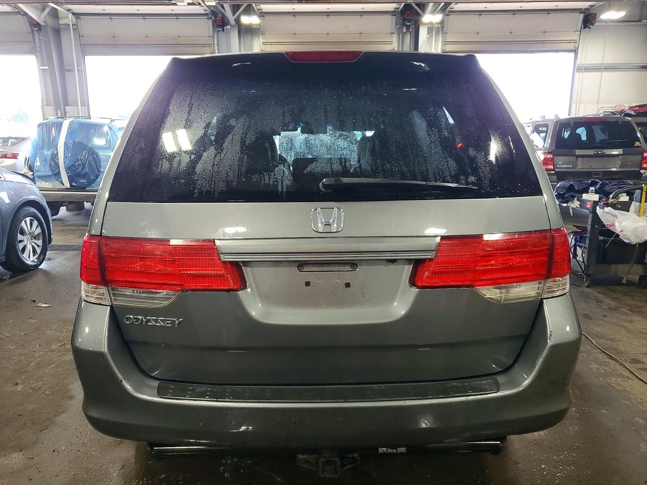 2009 Honda Odyssey Exl Gray vin: 5FNRL38649B400926