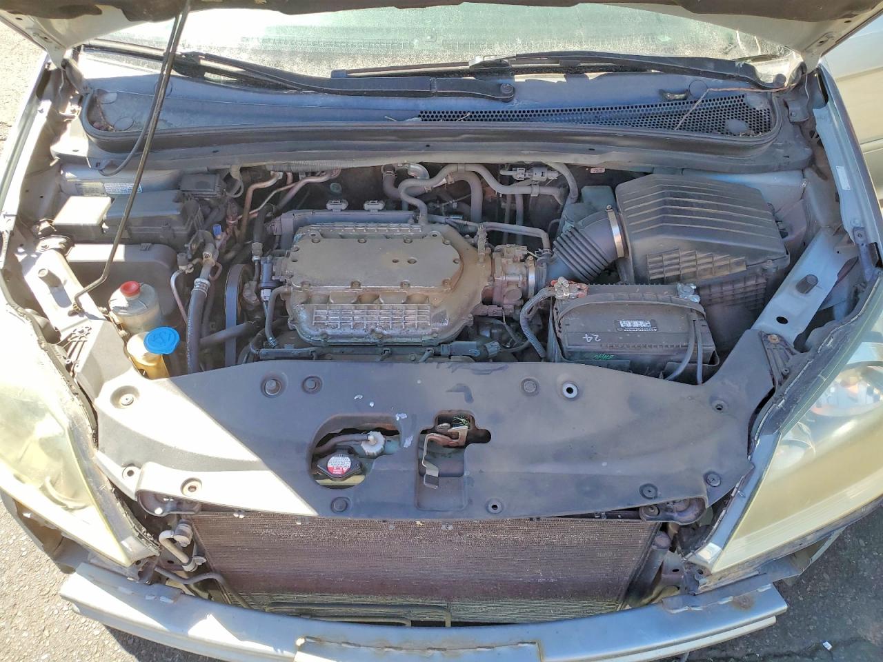 2006 Honda Odyssey Exl Silver vin: 5FNRL38656B064621