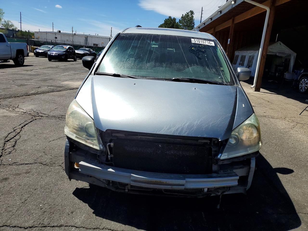 2006 Honda Odyssey Exl Silver vin: 5FNRL38656B064621
