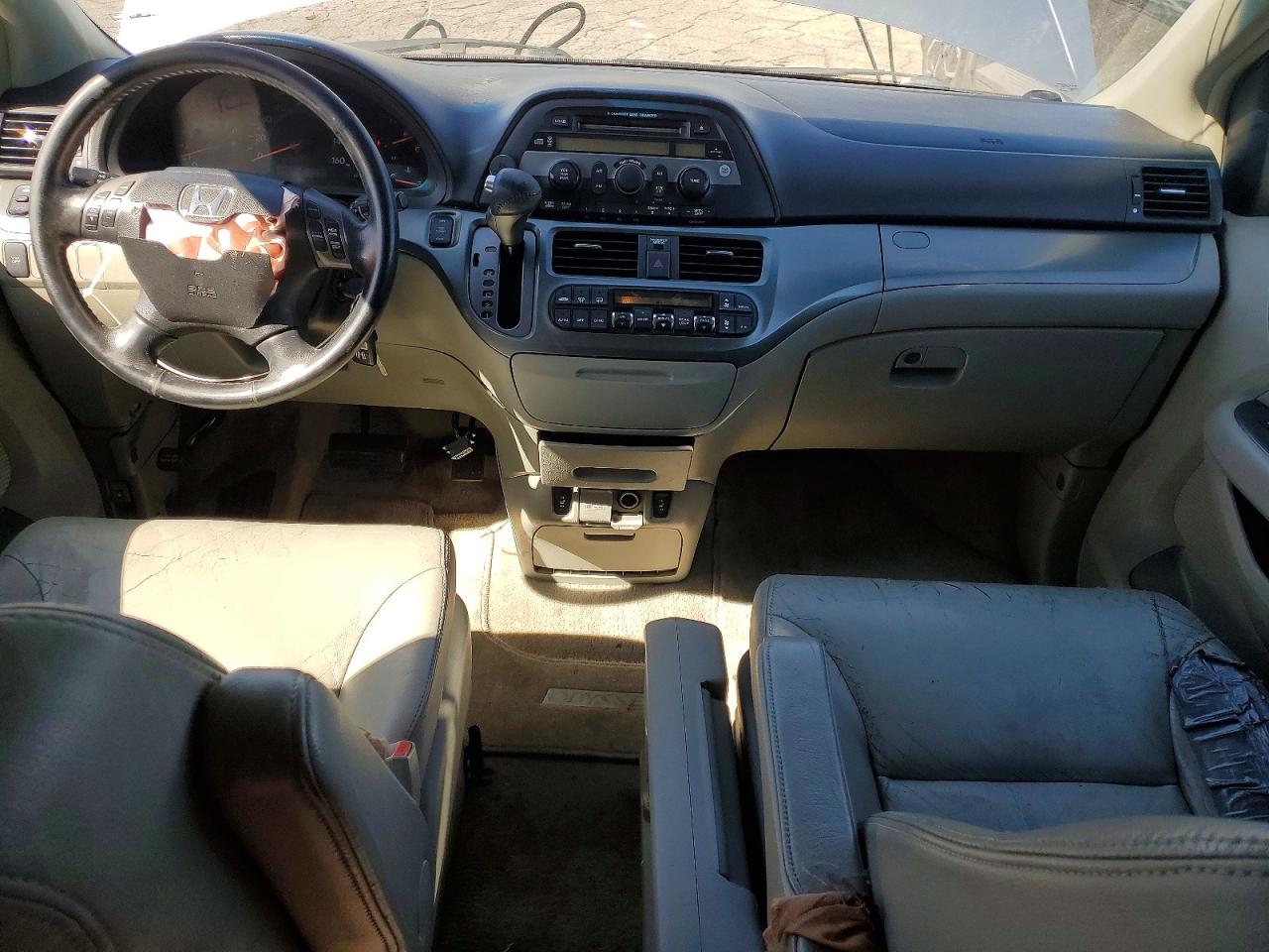 2006 Honda Odyssey Exl Silver vin: 5FNRL38656B064621