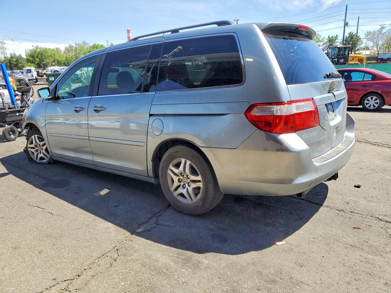 2006 Honda Odyssey Exl Silver vin: 5FNRL38656B064621