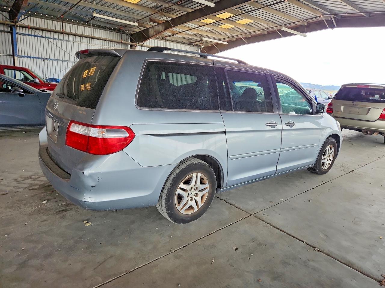 2006 Honda Odyssey Gray vin: 5FNRL38656B117947