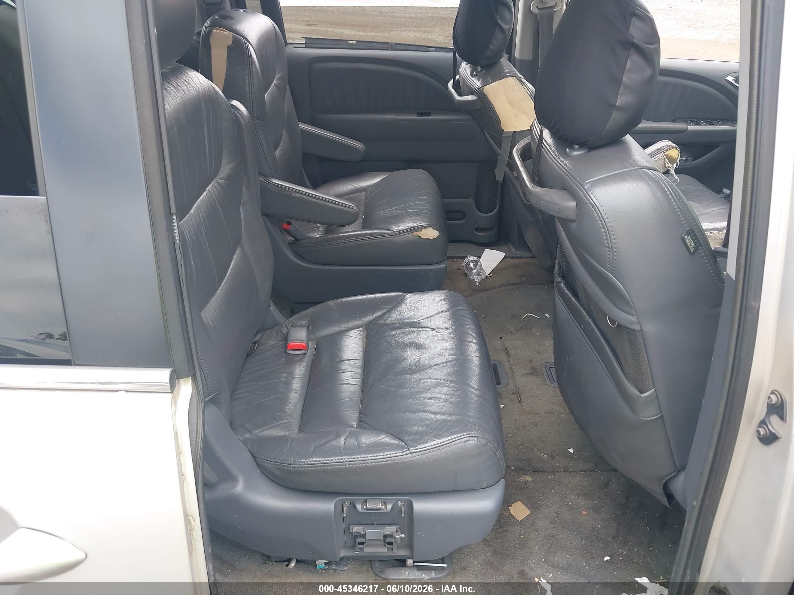 2006 Honda Odyssey Ex-l Gray vin: 5FNRL38656B438631
