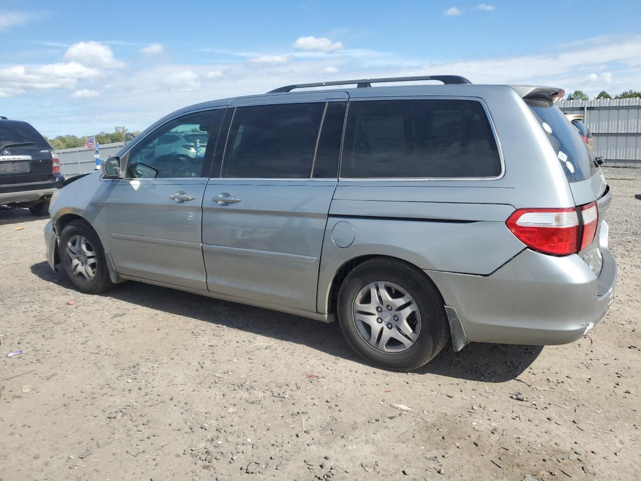 2007 Honda Odyssey Exl Silver vin: 5FNRL38657B036853