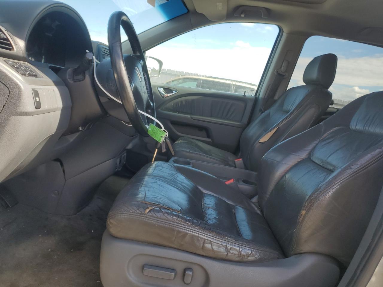2007 Honda Odyssey Exl Silver vin: 5FNRL38657B036853