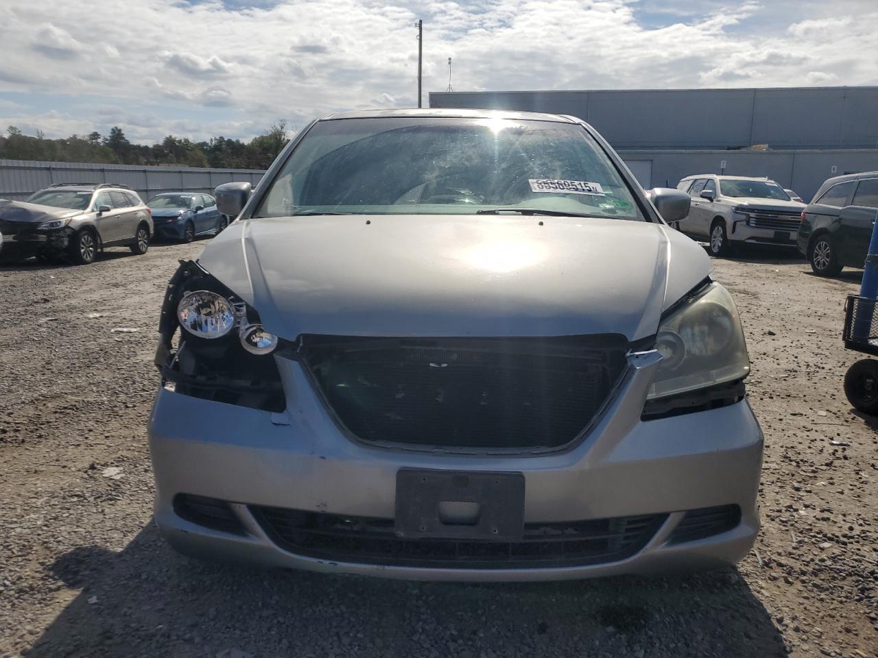 2007 Honda Odyssey Exl Silver vin: 5FNRL38657B036853