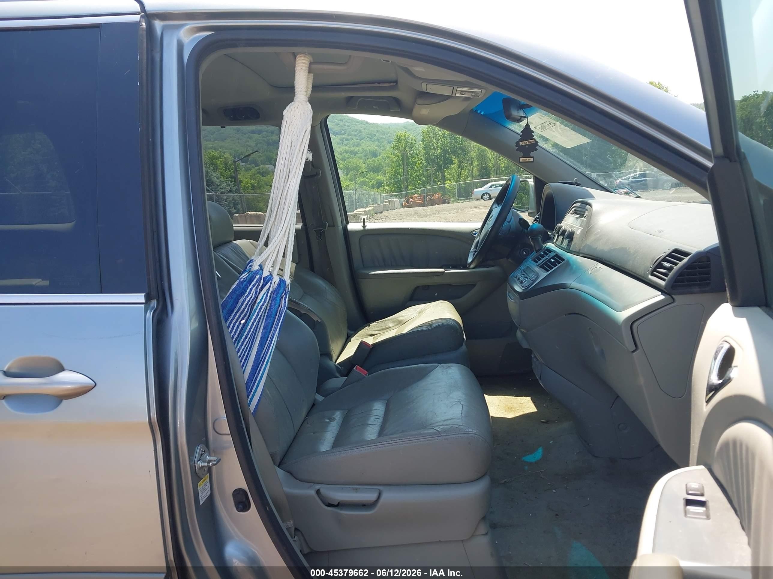 2007 Honda Odyssey Ex-l Серый vin: 5FNRL38657B126987