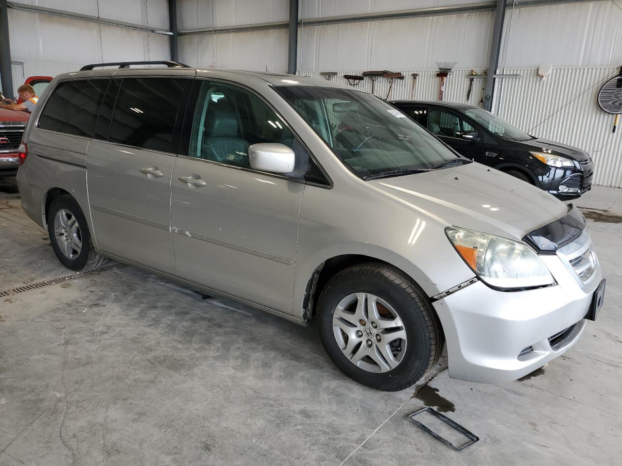 2007 Honda Odyssey Exl Tan vin: 5FNRL38657B424200