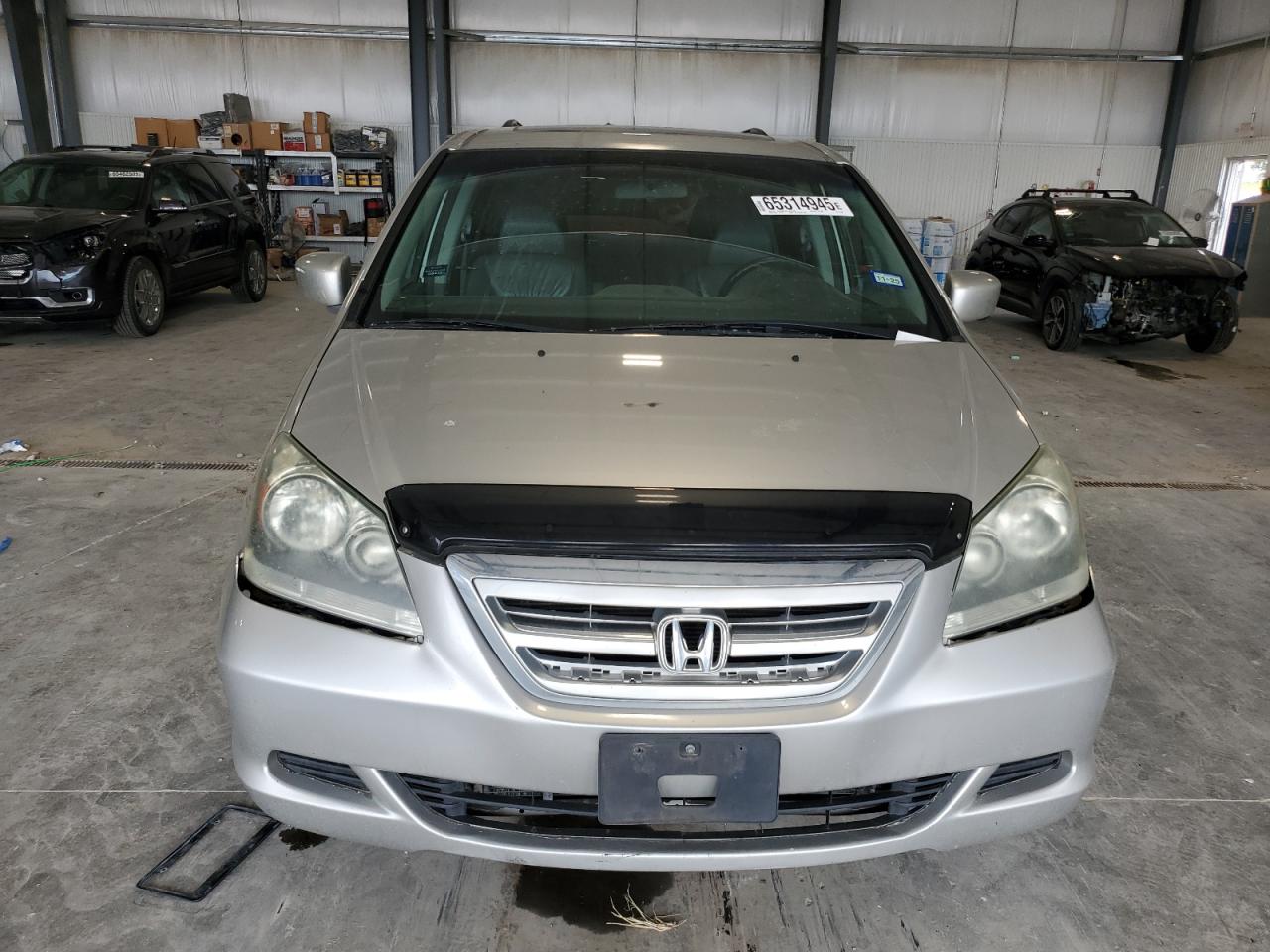 2007 Honda Odyssey Exl Tan vin: 5FNRL38657B424200