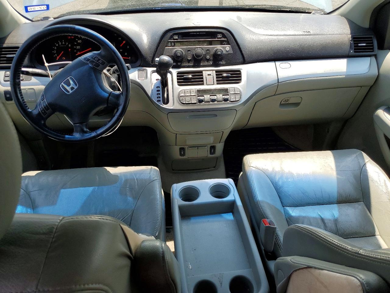 2008 Honda Odyssey Exl Silver vin: 5FNRL38658B043769