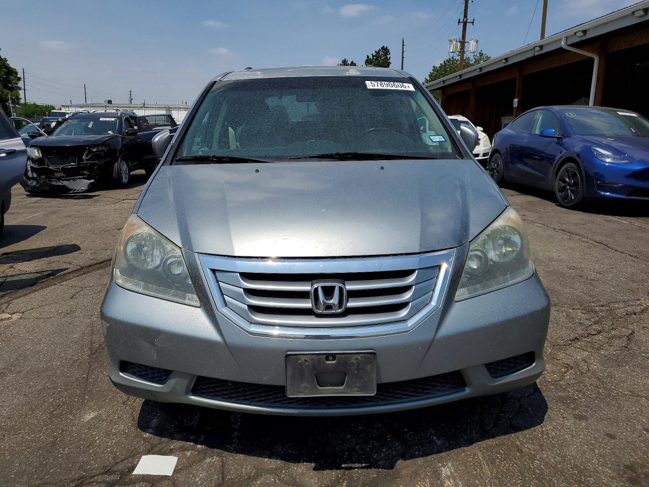 2008 Honda Odyssey Exl Silver vin: 5FNRL38658B043769