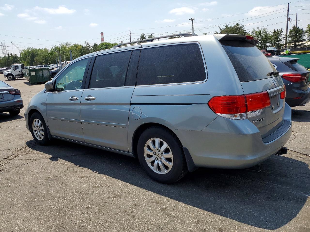 2008 Honda Odyssey Exl Silver vin: 5FNRL38658B043769