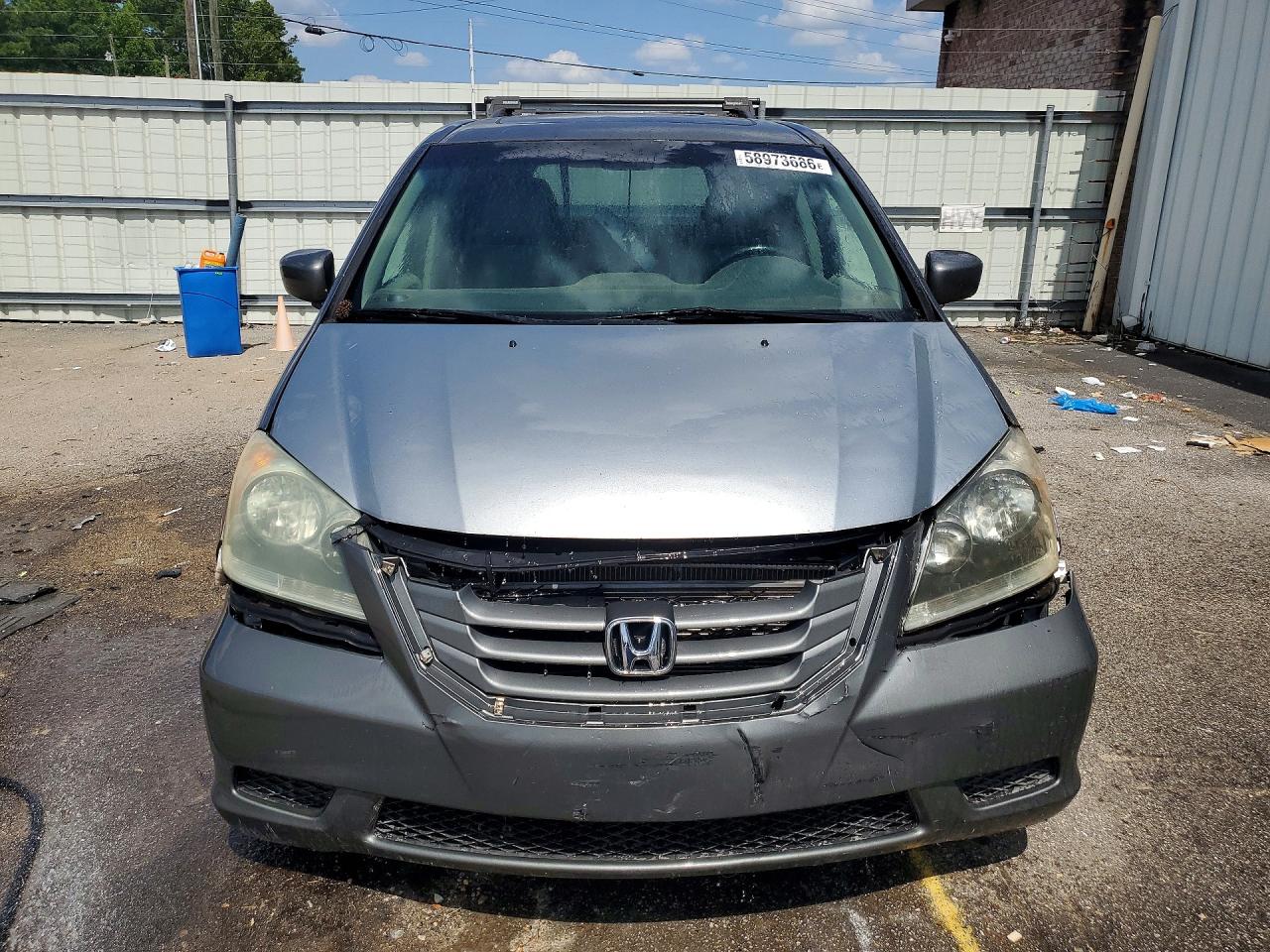 2008 Honda Odyssey Exl Gray vin: 5FNRL38658B066498